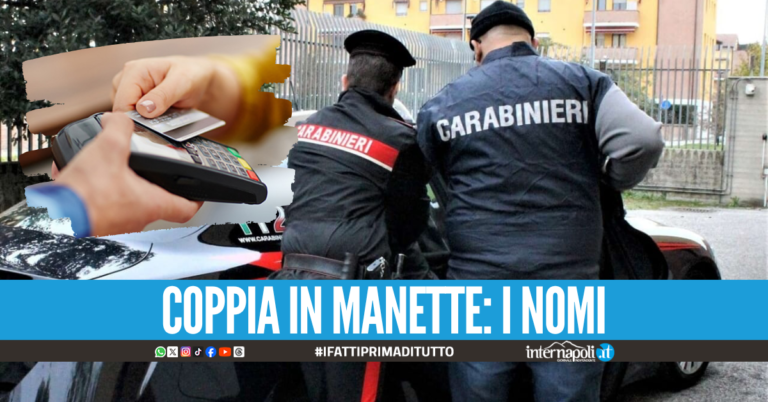 Giugliano, ladri seriali in trasferta: incastrati dal pagamento col bancomat rubato