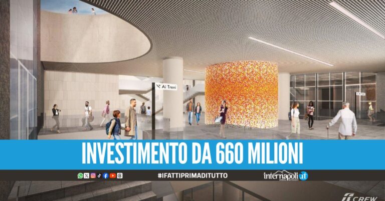 Linea 10 della metro di Napoli, arriverà ad Afragola in 20 minuti