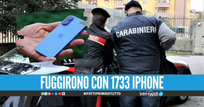Rapina al corriere Apple per 2,5 milioni di euro a Castellammare, condannata la banda