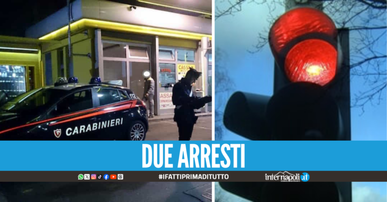 Rapina al distributore e al semaforo in poche ore, due arresti a Quarto e Pozzuoli
