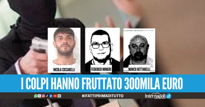 Rapine in banca sconto di pena per la banda di Napoli e Giugliano