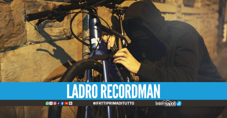Ruba un monopattino elettrico e una e-bike, arrestato due volte in 48 ore nel Napoletano