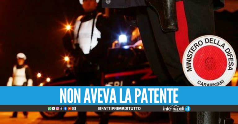 “Sono scappato per evitare la multa”, due 20enni arrestati dopo la folle fuga a Qualiano