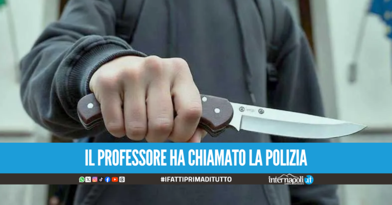 Sorpresi con il coltello nei bagni della scuola, denunciati due 15enni a Scampia