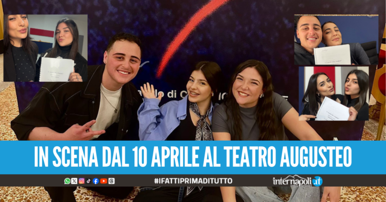 Tre giovani talenti spiccano il volo gli allievi di canto dell’Alfonsina Academy entrano a far parte del cast di “C’era una volta… Scugnizzi”
