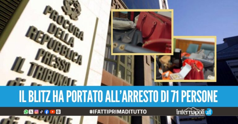 Operazione anticamorra: sequestrati soldi, gioielli, champagne e borse griffate