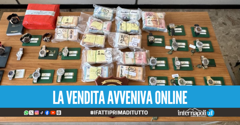 orologi gioielli arzano sequestro