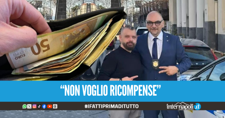 portafogli trovato napoli