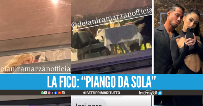 Armando Izzo dimentica Raffaella Fico, paparazzato a cena con un'altra ragazza