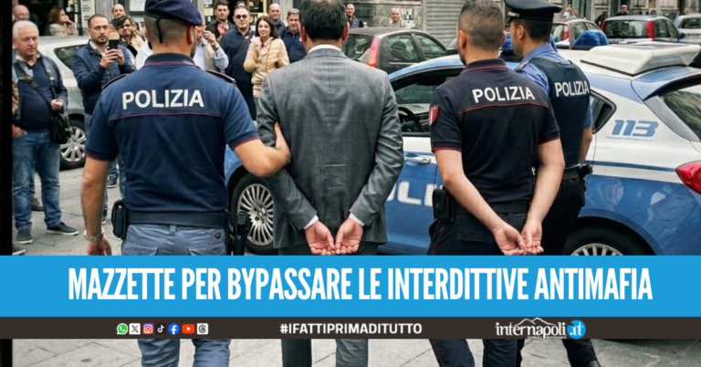 Arrestati un poliziotto ed un commercialista nel Casertano soldi agli imprenditori per lavorare con la Prefettura