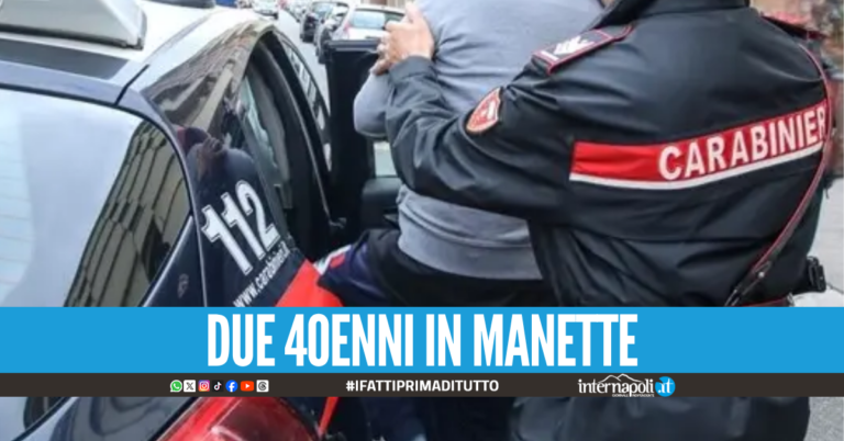 Cavallo di ritorno a Ercolano, 300 euro per riavere lo scooter: due arresti