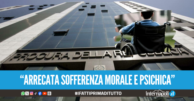 "Sei un fastidio, se vivi con me devi pagare": offese choc della madre al figlio disabile a Napoli