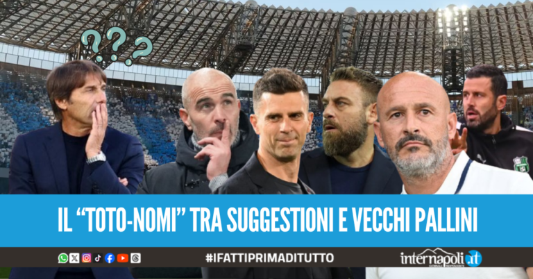 Conte in Nazionale? Da Thiago Motta a Italiano fino a tre "outsider", il Napoli inizia a guardarsi intorno