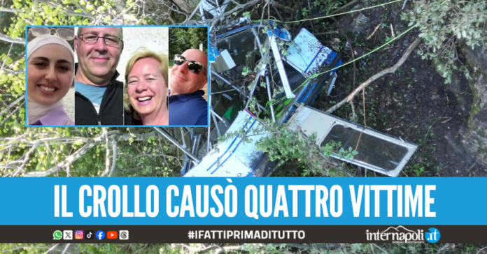 Un anno fa la tragedia della funivia del Faito, una messa in ricordo delle vittime