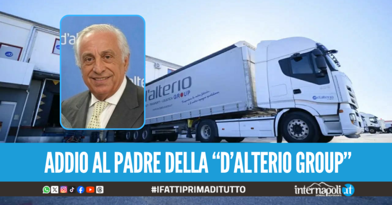 Lutto tra Giugliano e Villaricca e nel mondo dell'imprenditoria, è morto Antonio D'Alterio