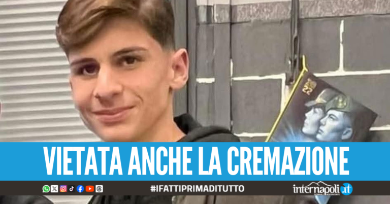 Morte Fabio Ascione, la bara del 20enne arriverà al cimitero scortata dalla polizia