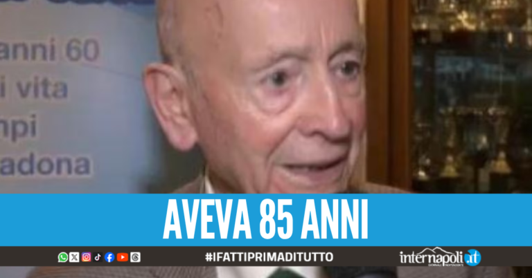Nuovo lutto nel giornalismo napoletano, addio al decano Franco Esposito