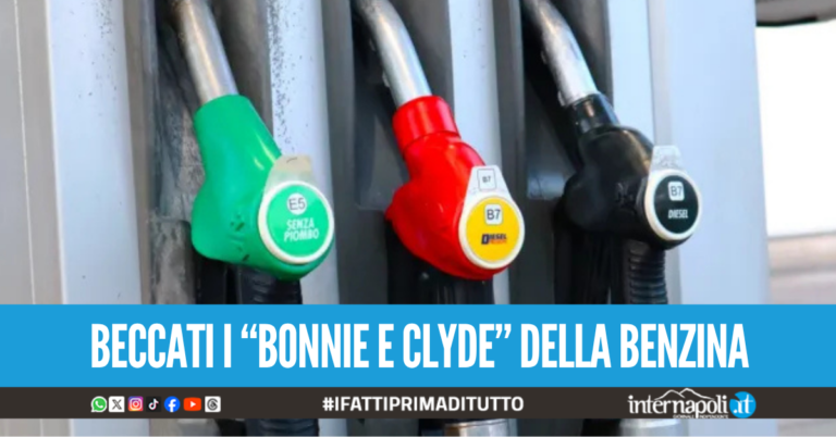 Il prezzo sale e il carburante "va a ruba", coppia nei guai dopo il tentativo di furto