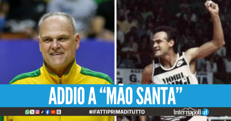 Lutto nel mondo del basket, addio alla leggenda del Brasile e della JuveCaserta Oscar Schmidt