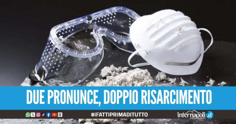 Militare casertano morto per l'amianto, scatta il maxi risarcimento per la famiglia