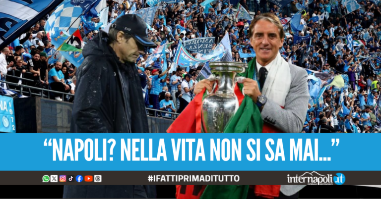 Il futuro di Conte divide i tifosi del Napoli, spunta la "candidatura" di Mancini