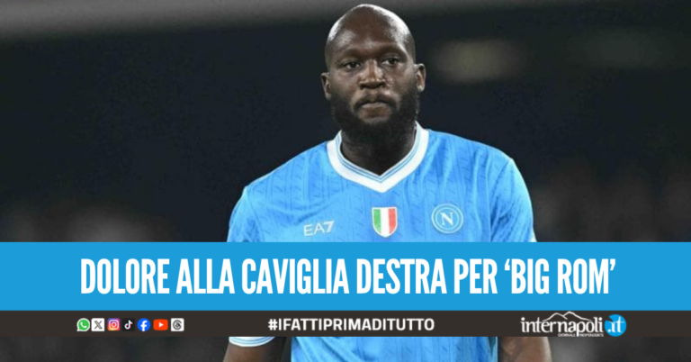 Beffa Lukaku, nuovo infortunio per l'attaccante durante il recupero in Belgio