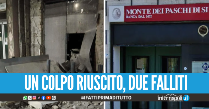 Banditi scatenati nella notte, assalti da film presso tre bancomat nel Napoletano
