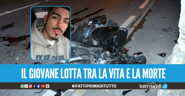 Melito prega per Domenico, il 20enne rimasto vittima dello schianto in scooter in via Roma