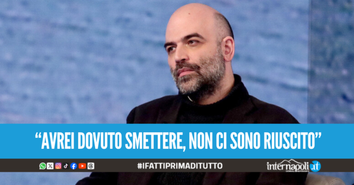 L'ammissione di Saviano 20 anni dopo Gomorra: 