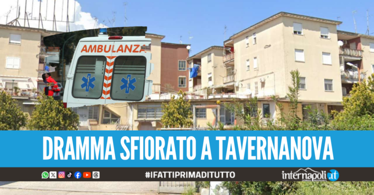 Mamma di tre bimbi tenta il suicidio a Casalnuovo, salvata in extremis dagli agenti