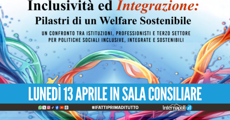 Inclusività ed integrazione pilastri di un Welfare sostenibile: confronto a Giugliano nel Terzo Settore