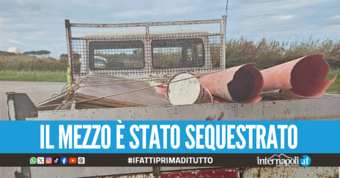 Trasportava rifiuti pericolosi a Lago Patria senza autorizzazione, denunciato 30enne