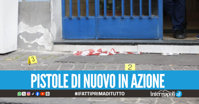 Commando in azione a Materdei, esplosi dieci colpi di pistola