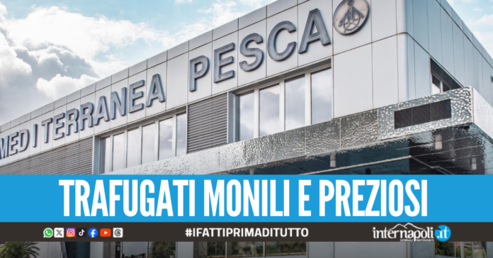Furto alla Mediterranea Pesca di Mugnano, banditi via con un bottino enorme