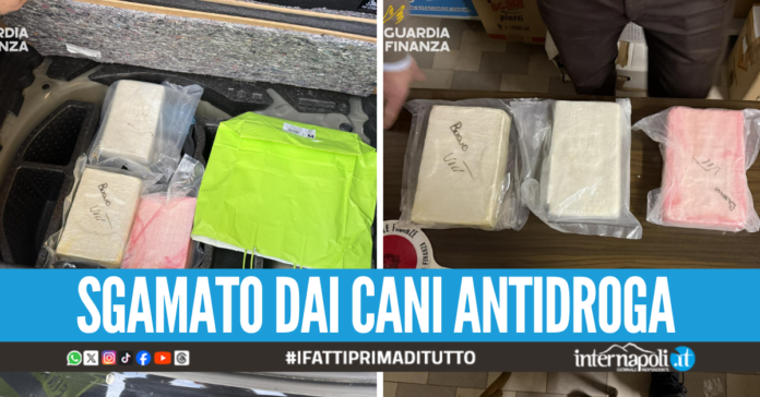 Oltre 3 kg di cocaina nascosti nel bagagliaio dell'auto, arrestato pusher in Irpinia