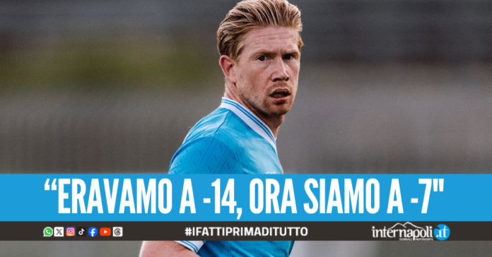 De Bruyne non chiude la porta allo Scudetto: 