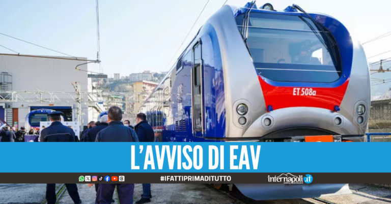 Vento trascina oggetti sui binari, stop alla tratta Fuorigrotta-Torregaveta