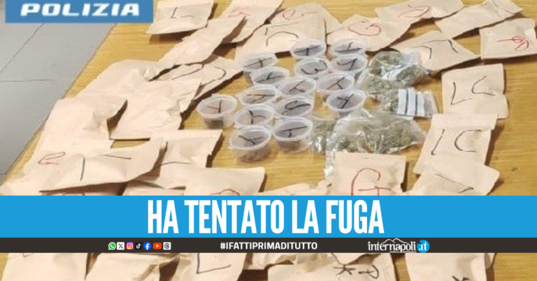 Sorpreso con quasi un chilo di droga ai Ponti Rossi, arrestato 24enne
