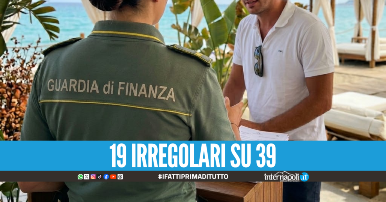 Blitz nel beach club a Castel Volturno, scoperti 19 lavoratori in nero