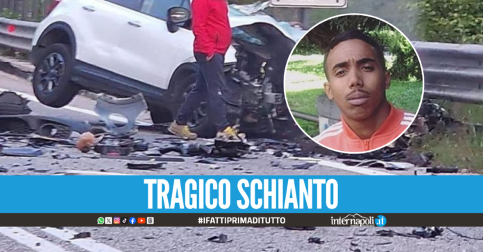 Incidente auto-camion sulla Statale, muore il 27enne di Scafati Biagio Liban Di Lallo
