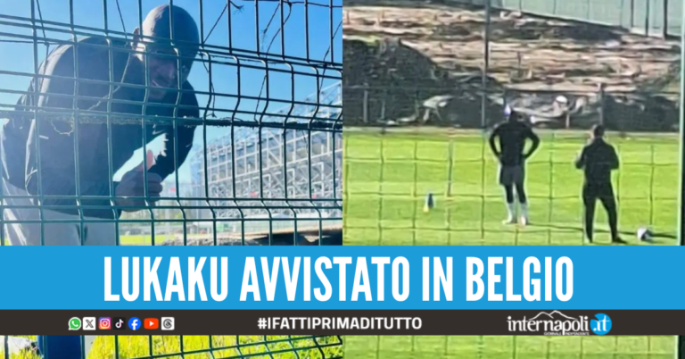 Lukaku è ancora in Belgio, l’attaccante beccato ad allenarsi da solo ad Anversa