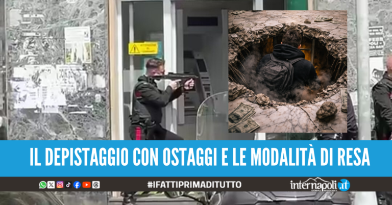Colpo in banca al Vomero, la farsa della rapina per nascondere il piano milionario