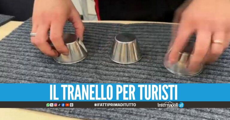 Turista perde 200 euro sul gioco delle campanelle, beccati 10 truffatori