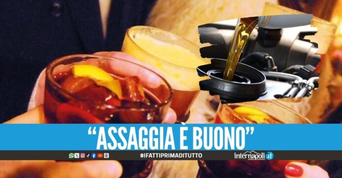 Mette l'olio del motore nel drink dell'amico, denunciato il 17enne