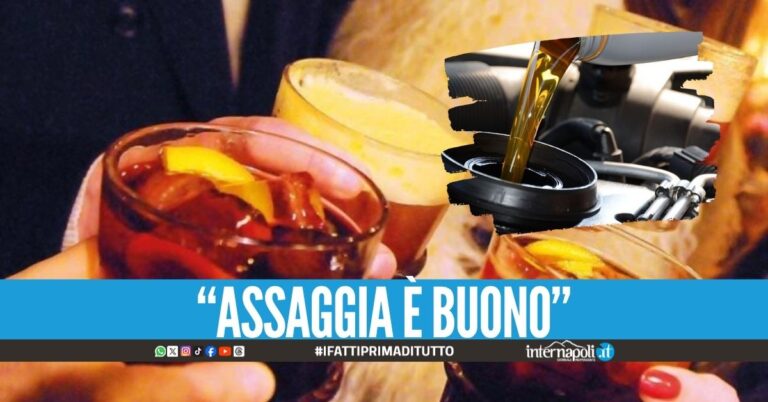 Mette l'olio del motore nel drink dell'amico, denunciato il 17enne