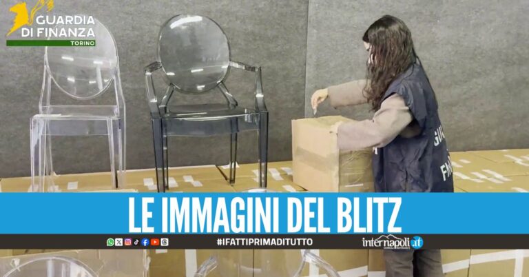 Vendevano sedie e mobili 'pezzotti': blitz tra Napoli, Roma e Milano