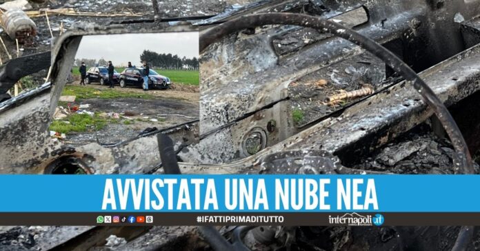 Incendio al campo rom di Giugliano, arrestato un 23enne