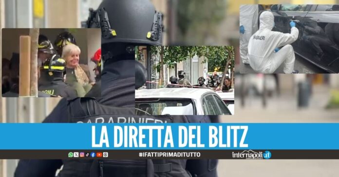 Rapina al Vomero, i carabinieri del Gis fanno irruzione nella banca