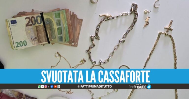 Furto da 20mila euro in casa, il complice del figlio preso a Napoli
