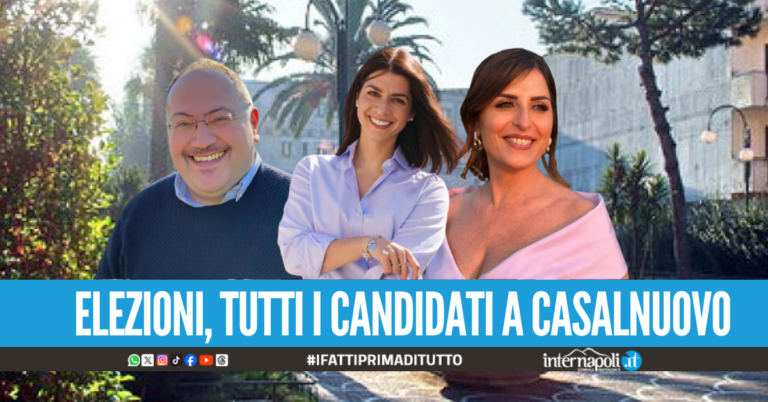 Elezioni Comunali, a Casalnuovo è carica di candidati 3 aspiranti sindaci, 23 liste e 552 in corsa per il Consiglio